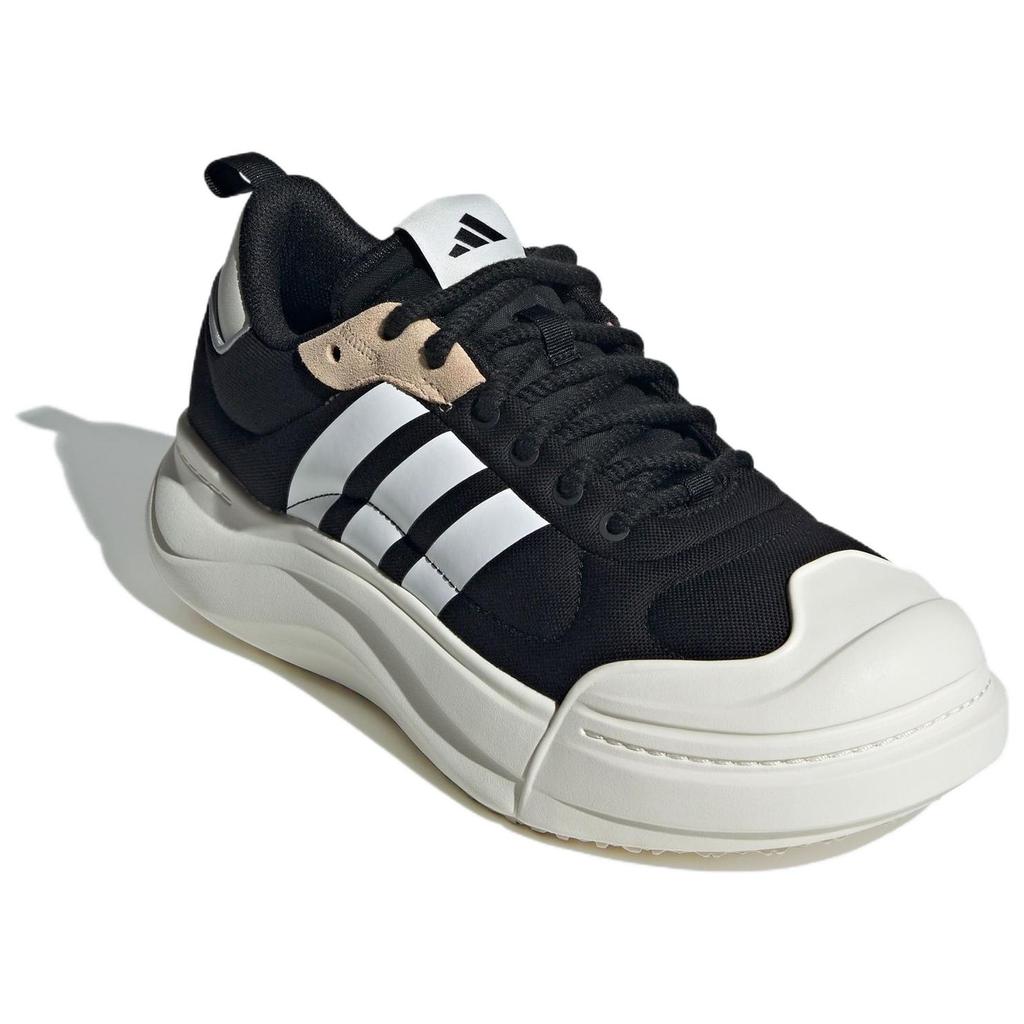 adidas Maxxcourt Spw Round Toe Lace-Up Durable Low-Top Casual Shoes Unisex Casual Shoes Black White IH6058