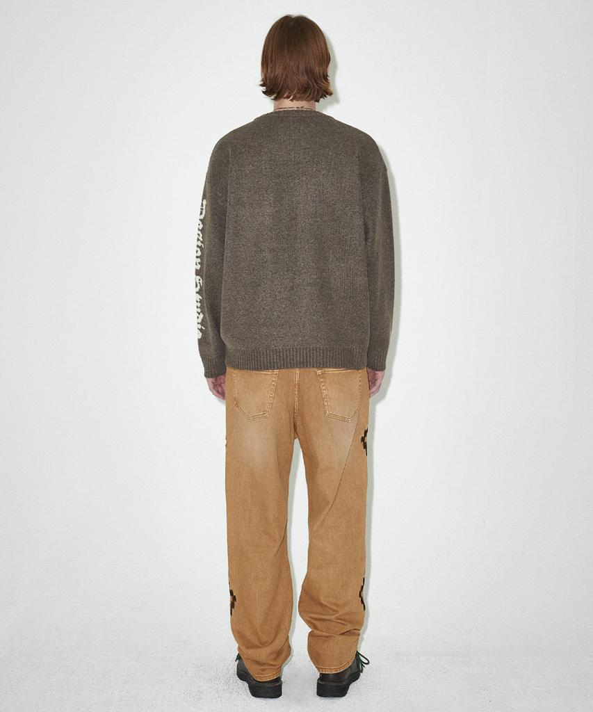 MAHAGRID Firedrake Knit Sweater Brown(Mg2Efmk603A)