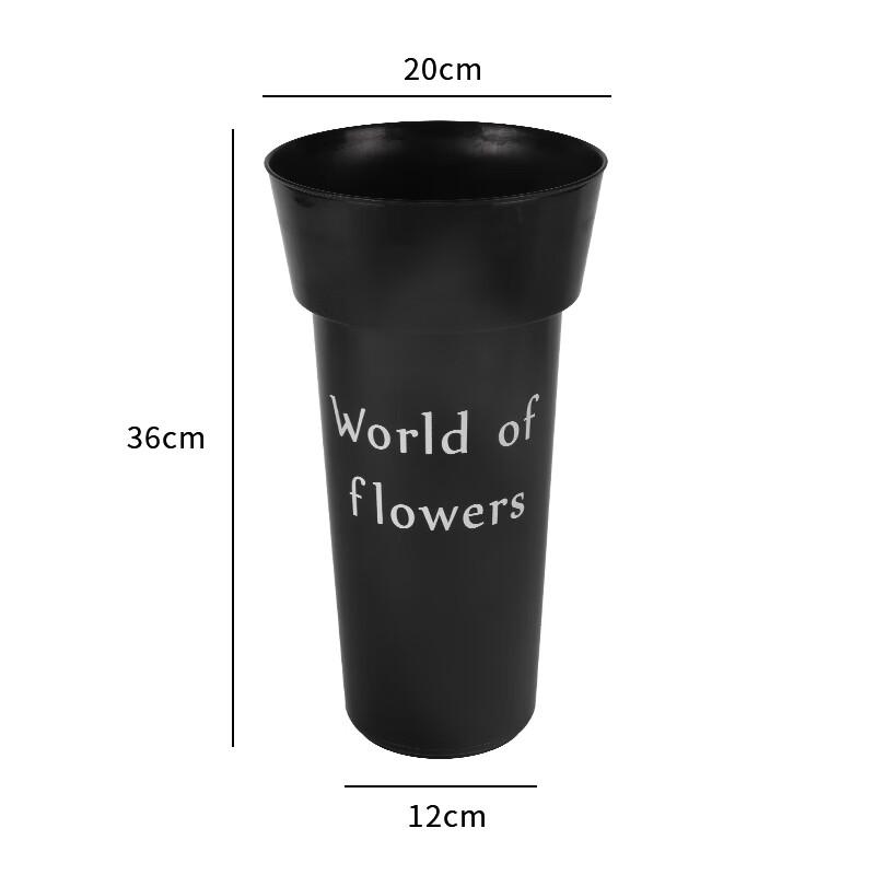 Plastic Round Flower Arranging & Display Bucket