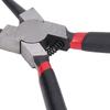 Internal Curved Retainer  Pliers Carbon Steel Rubber Circlip Pliers with Immersion Handle 6in