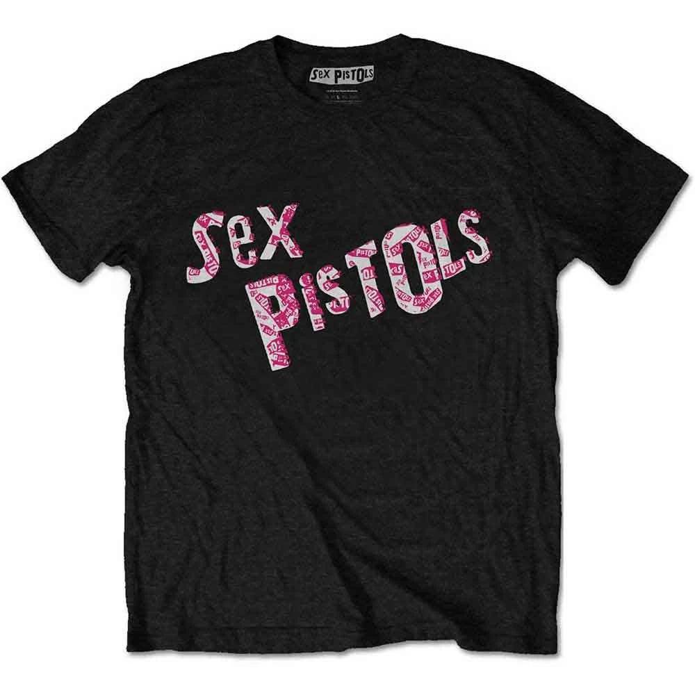 The Sex Pistols Multi Logo Unisexs TShirt Unisexs L