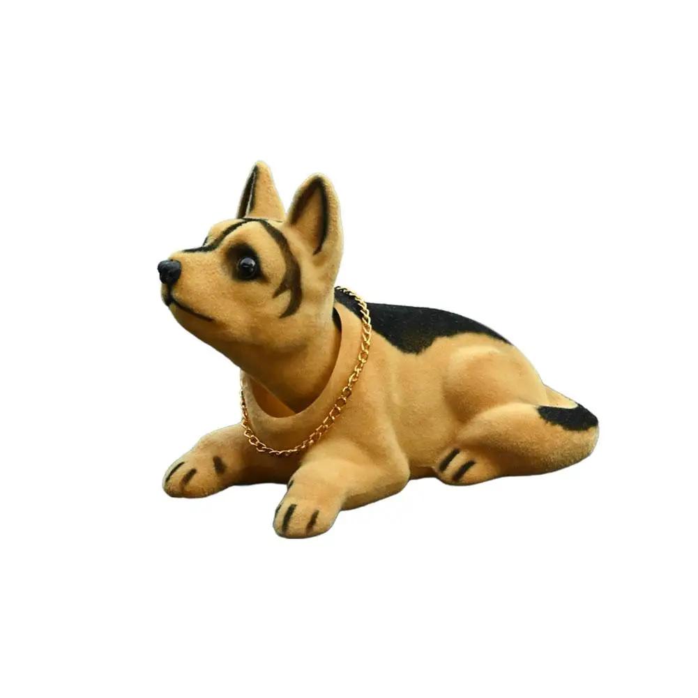 Car Doll Husky Beagle St Bernard Shepherd Shake Head Auto Interior Accessories Cute Gifts Dog Decoration Creative C7E2
