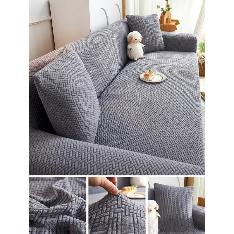 Husă de canapea multifuncțională Husă universală all-inclusive Universal Nou 2024 Husă extensibilă de husă de canapea anti-zgâriere integrată