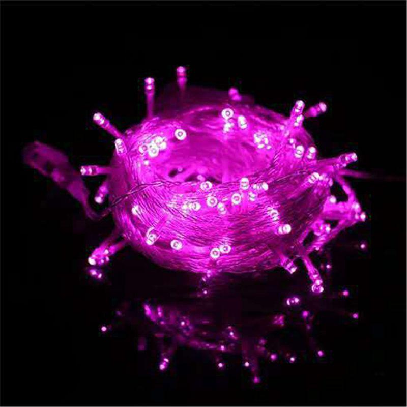 Dazzling 10m 100leds Multi-color Fairy String Lights Ideal For Weddings And Holiday Celebrations