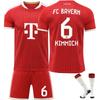 26-27 FC Bayern München Heimfußballtrikot für Kinder und Erwachsene KIMMICH #6