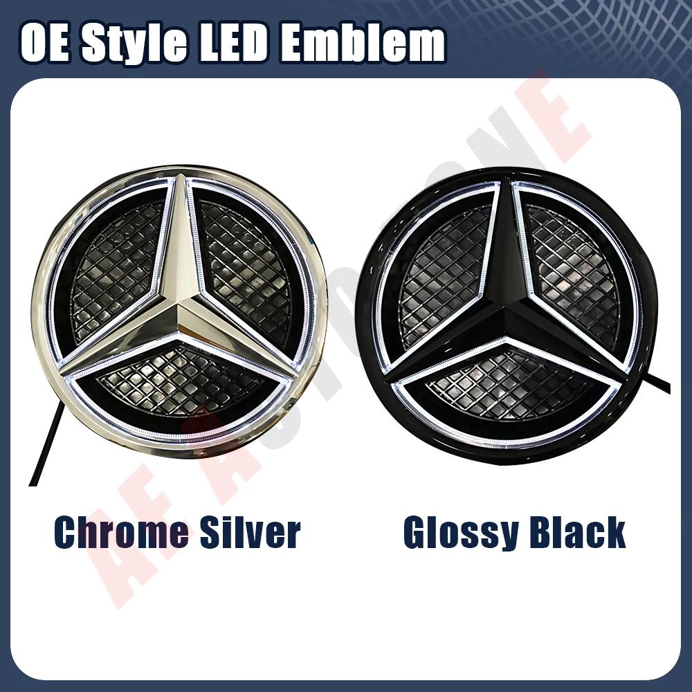 Star Emblem Logo For Mercedes Benz GLC X253 GLE W166 C292 GLS X166 2016-2019 GLC350 GLS350 Car Accessories