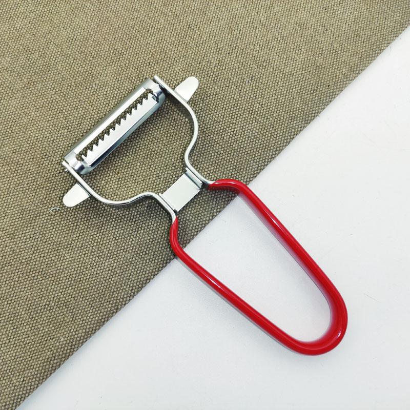 Stainless Steel Carrot and Vegetable Peeler with Dipped Plastic Handle