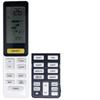 Compatible Remote Control for Haier Air Conditioner Models 0010402886R, 0010402886W, AR BD V (Floor-Standing & Wall-Mounted).