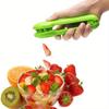 2 Pcs ,Tomato Slicer, Grape Slicer, Strawberry And Cherry Tomato Uniform Cutter, Fruit Cutting Tool, Amazing Fruit Divider.