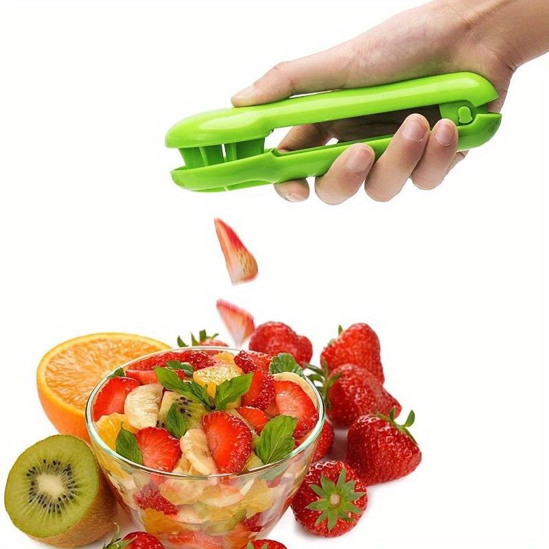 2 Pcs ,Tomato Slicer, Grape Slicer, Strawberry And Cherry Tomato Uniform Cutter, Fruit Cutting Tool, Amazing Fruit Divider.