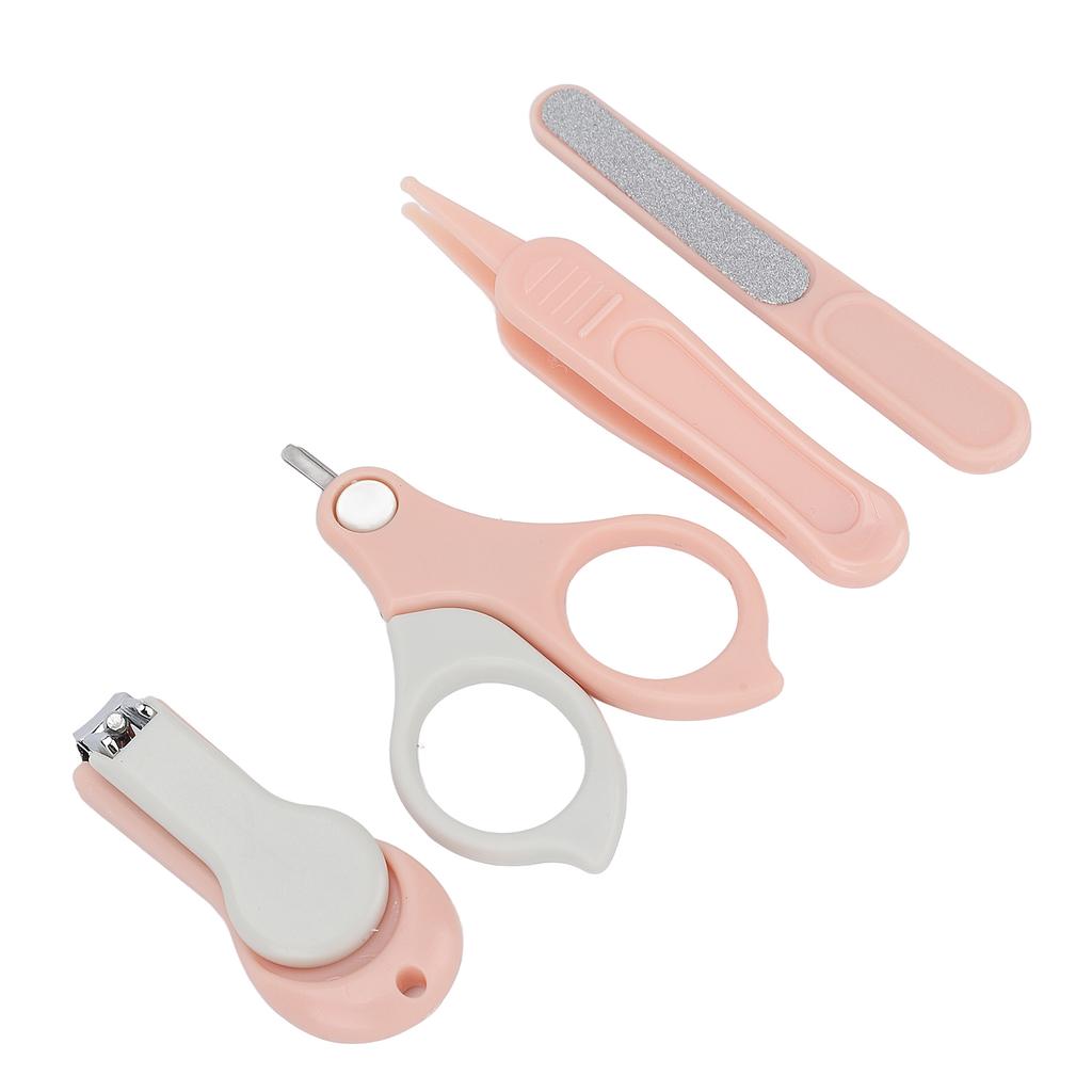 Kit de Unhas para Bebê Fofo Seguro Prático Conjunto de Manicure Cortar Aparas Unhas para Casa Crianças Bebês