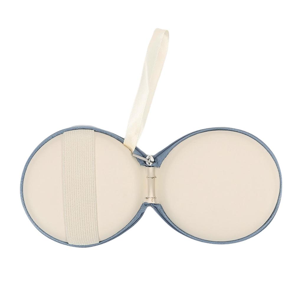 1Pc Foldable Round Sunglasses Storage Case Fashion Eyeglasses Pouch Portable Travel Cable Storage Bag Waterproof Earphones Pouch