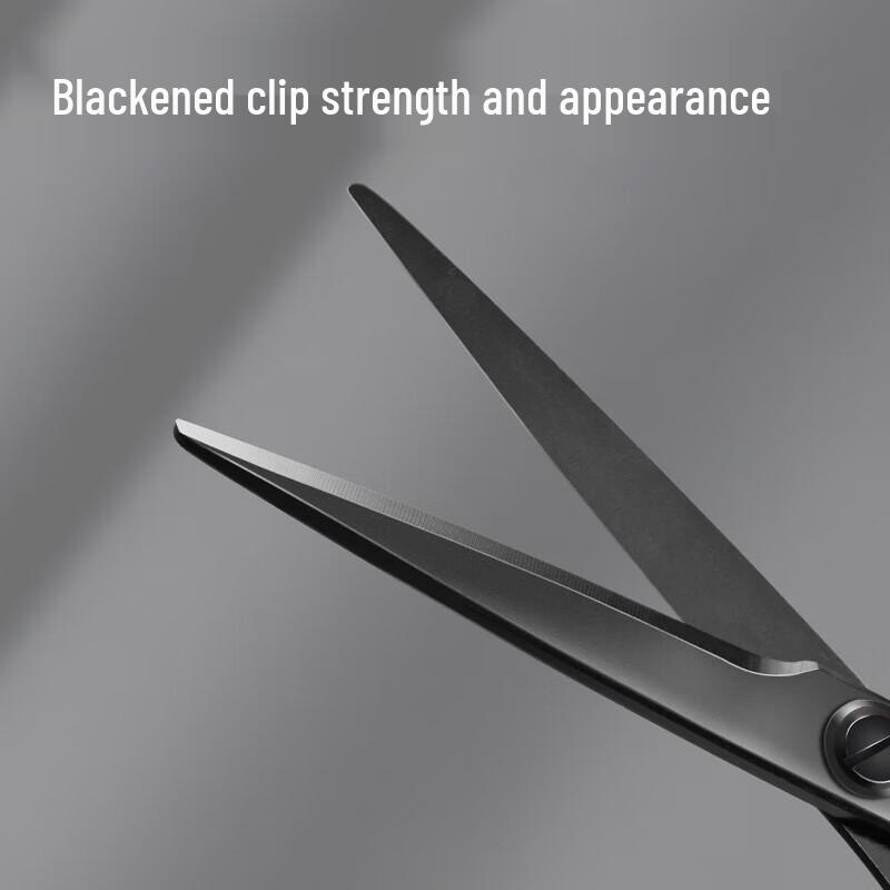 Deli 175mm Black Blade Office Scissors