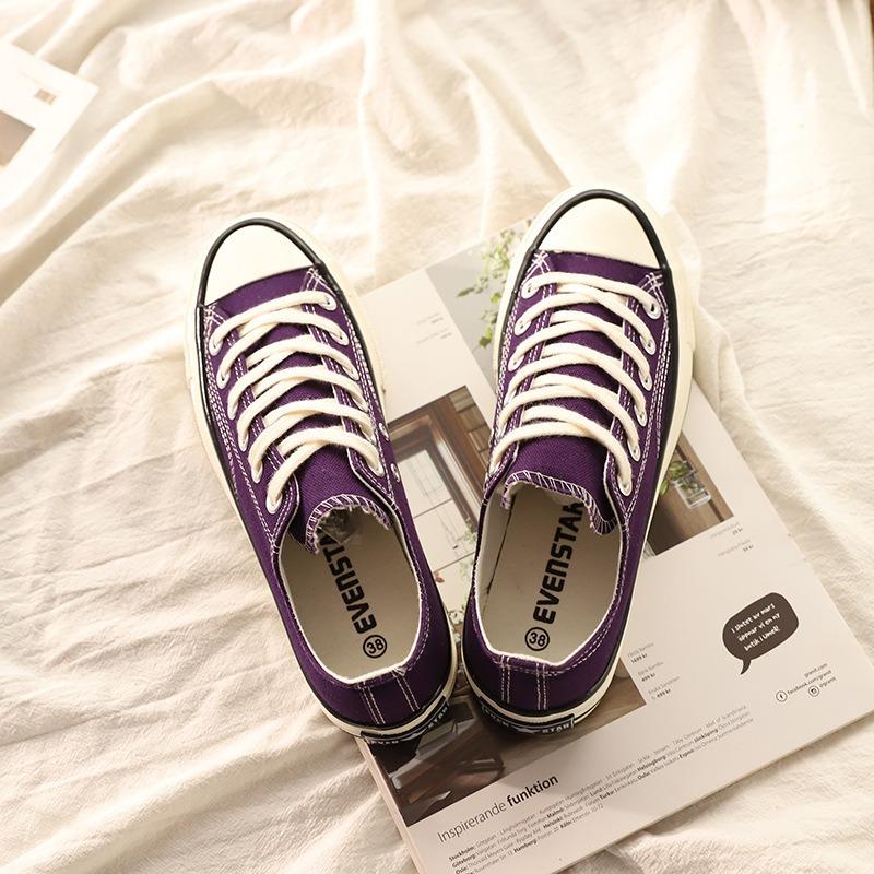Twilight star, retro couple shoes Korean ulzzang casual shoes canvas shoes MI