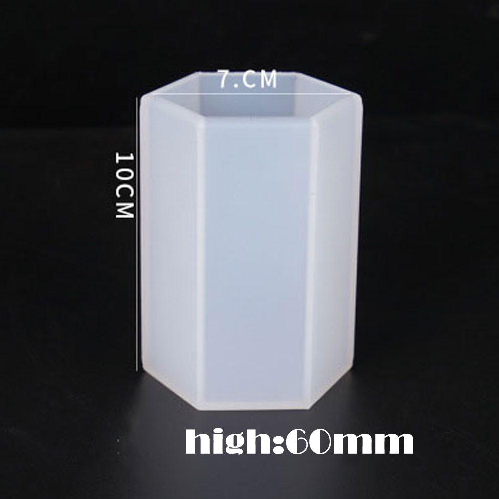 Cylinder Silicone Mold DIY Epoxy Resin Candle Mould Aromatherapy Candle Wax Molds Clay Plaster Craft Casting Mould Home Decor