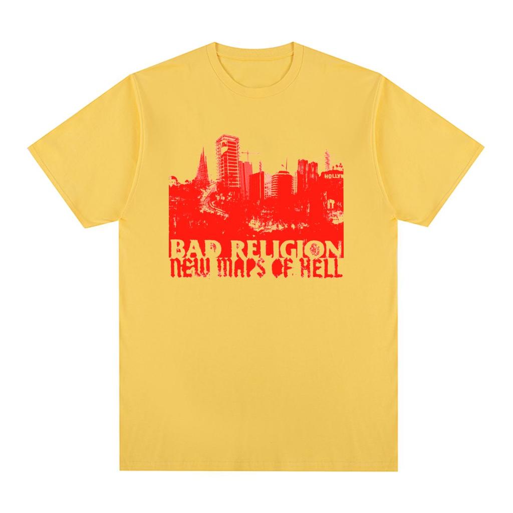 Bad Religion Vintage T-shirt Casual Homme Streetwear Cotton Men T Shirt New Tee Tshirt Womens Tops