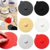 3pcs Protective with Convex Handle Dust Free Cup Accessories Mug Cover Cup Caps Sealing Lid
