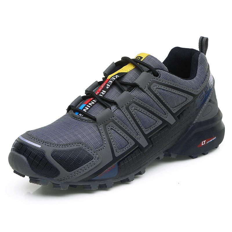 New Outdoor Hiking Large Size Men's Shoes, Solomon Casual Sports Shoes, Off-road Outdoor Hiking Shoes