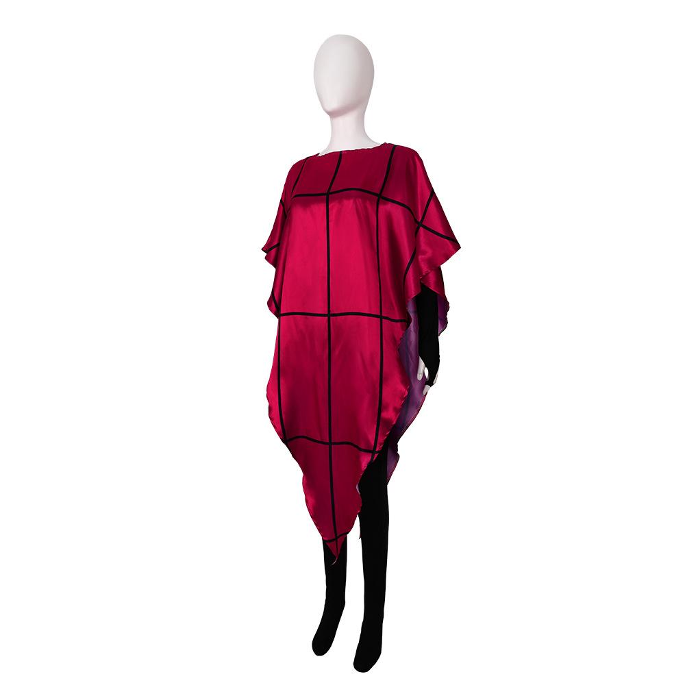 The Master of the Underworld Lydia Deeds Performs a Costume Cape Halloween