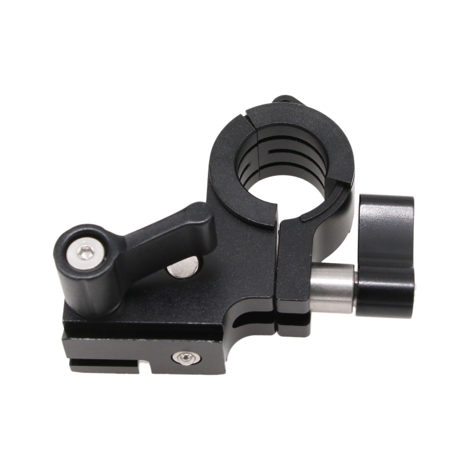 

HangTon 15mm 19mm Rod Clamp Bracket for ARRI Hi-5, cforce mini RF, cmotion cPRO, CLM-5, WCU-4 Lens Motor Mount, Black