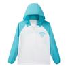 pure white/sky blue
