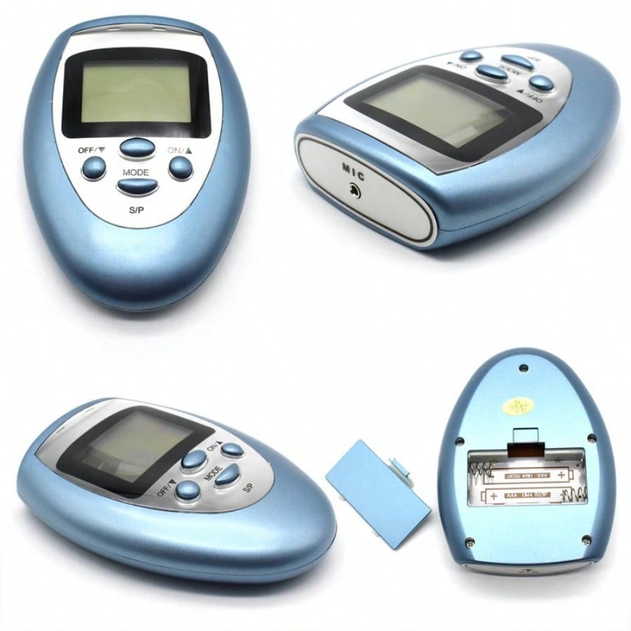 Mini TENS EMS Combo Unit Muscle Stimulator Electric Pulse Massager Low Frequency Body Pain Relief Therapy Multi Modev