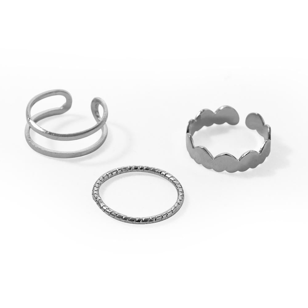 

2023 женские подружки, модные темпераментные геометрические женские аксессуары, корейская версия кольца серебряный