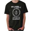 Unisex Cotton T-shirt Earth Day Activist God Save The Bee Queens Womens or Mens Crewneck T Shirt Tee