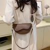 Minimalist Pu Saddle Bag For Women With Crossbody Strap For Daily Use