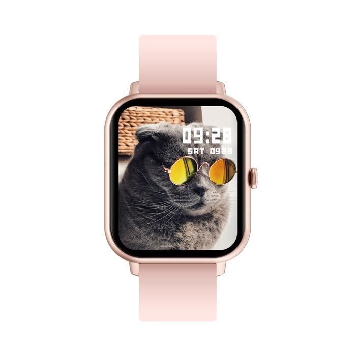 Montre - fit touch - call rose - étanche 50m - suivi santé - autonomie 7 jours