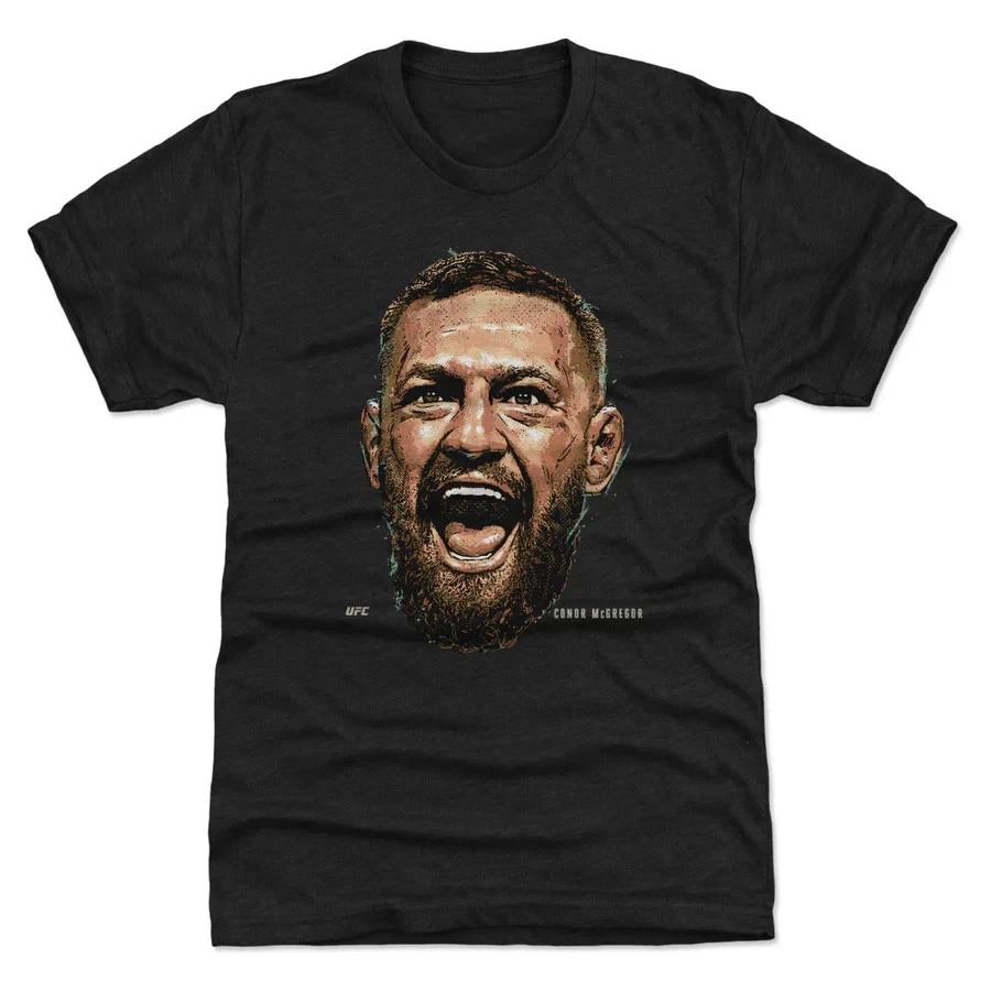 Conor McGregor UFC Portrait Graphic T-Shirt Men’s Premium Tee