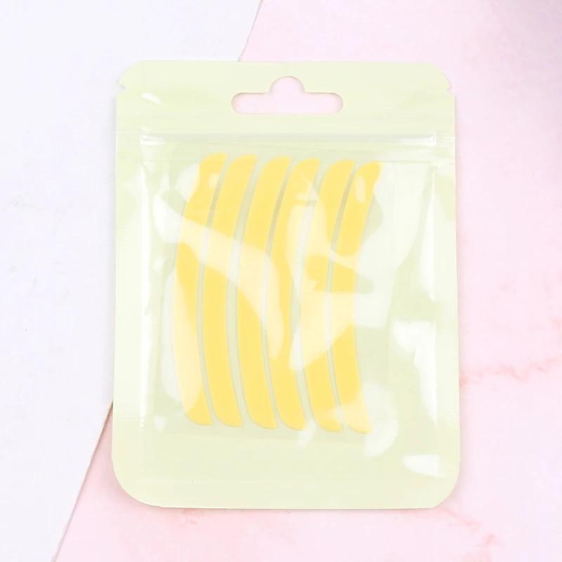 3Pair Silicone Strip Eyelashes Eyelash Stripe Lashes Rods Shield Lifting Compensator Tape Lamination Cover Eyelash Makeup Tool