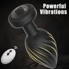 New Wireless Remote Control Male And Female Universal Harem Thread Anal Plug Prostate Orgasm Masturbation Massager Adult Product