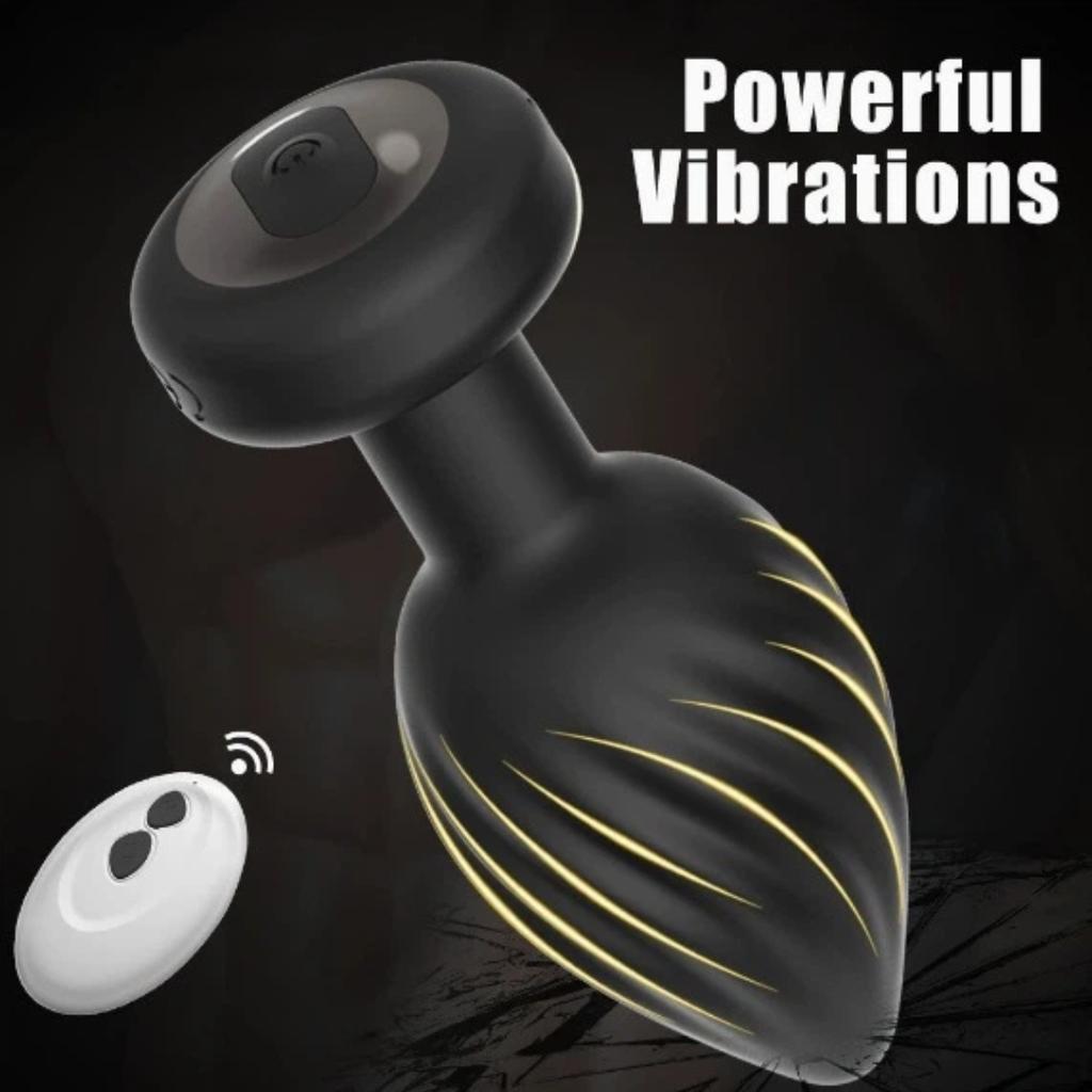 New Wireless Remote Control Male And Female Universal Harem Thread Anal Plug Prostate Orgasm Masturbation Massager Adult Product