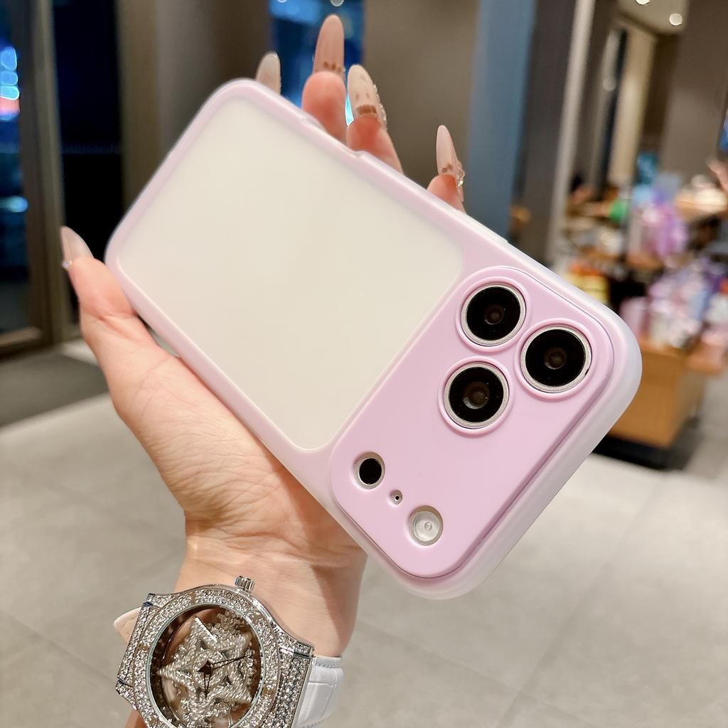 Applicable to iphone17promax mobile phone case ultra-thin 16 matte 15 transparent 13 heat dissipation 12 anti-drop 11 macaron