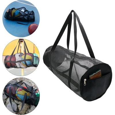 Bolsa de Viagem de Malha para Mergulho Bolsa de Malha de PVC para Equipamento de Snorkel Dobrável Grande para Guardar Bola de Basquete Voleibol Futebol Bolsa de Armazenamento