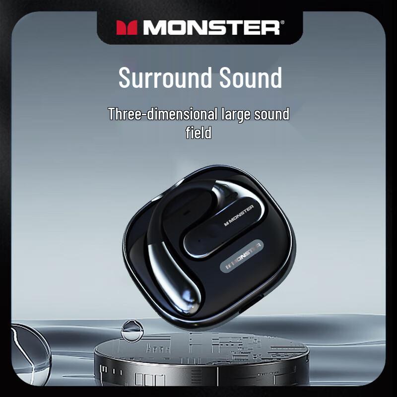 Monster Wireless Bluetooth Open-Ear Sport Headphones