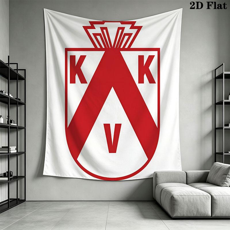 KV Kortrijk Wall Hanging Printed Fabric Blanket Decorative Tapestries for Bedroom Living Room Home Decor