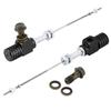 M10x1.25mm Hydraulische Kupplung Master Zylinder Brems Pumpe Schwarz für Motorrad ATV Dirt Bike