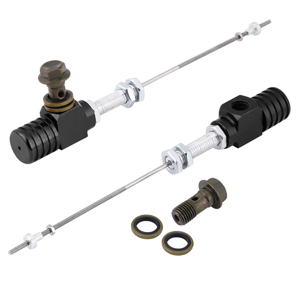 M10x1.25mm Hydraulische Kupplung Master Zylinder Brems Pumpe Schwarz für Motorrad ATV Dirt Bike