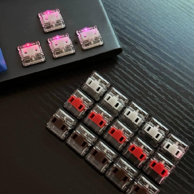 5Pcs Automatically Assembled Low Shaft Tactiles Switches 2.8mm Total Strokes for G815 G915 G813 G913 Gaming Keyboards