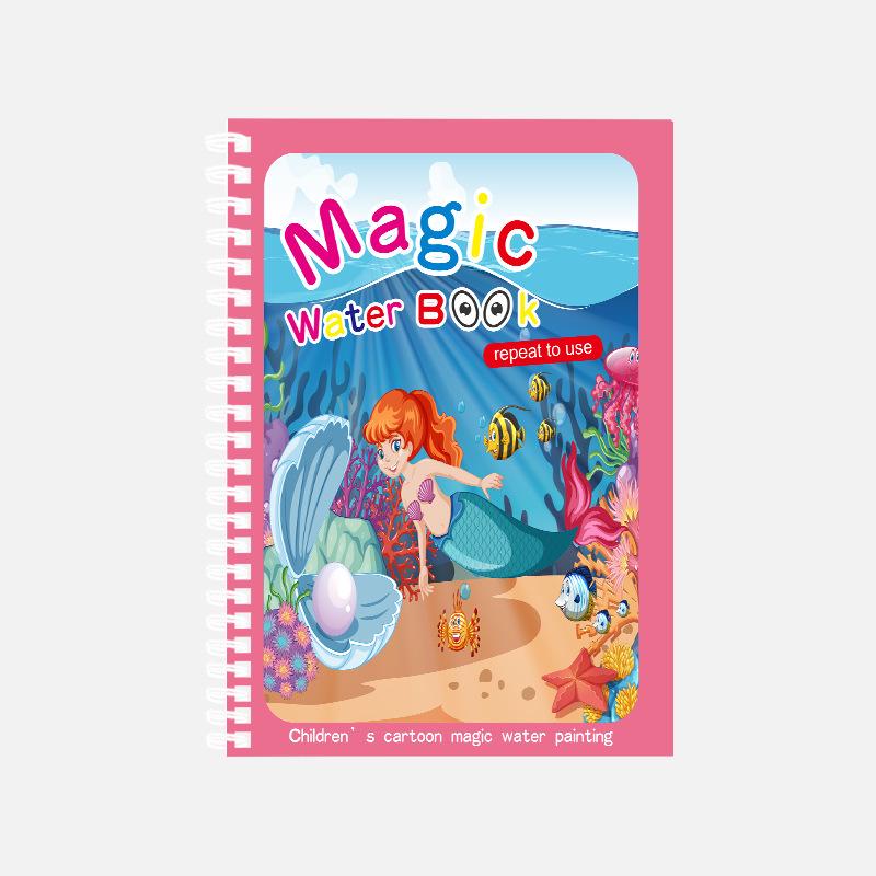 Children's Educational Water Painting & Doodle Book for Early Learning