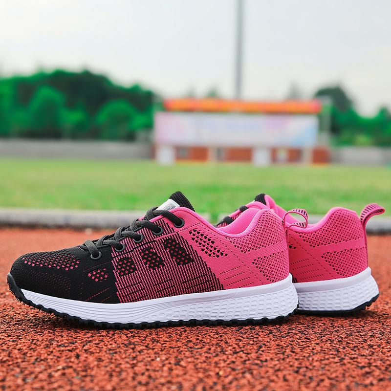 Woman Sneakers Shoes Fashion Lace Up Women'S Sneakers Offers Outdoor Women'S Sports Shoes Non-Slip Footwear Women'S Shoes