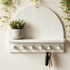 Wall Decor Wall Mount Storage Rack 3D Printed Key Rack Space Saving Wall Organizer  Indoor