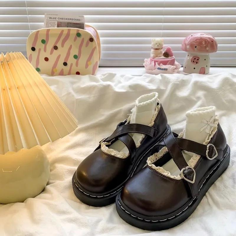 Ladies Shoes Buckle Strap Women's High Heels Fashion Shallow Round Toe Best Seller Dress Mary Jane Shoes Mujer