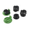 6 Pack Double Line Spool 29187 for Greenworks 40V Trimmers Fits G40LT G40LTK2 G40LTK2x Easy Replacement 1 65mm Diameter