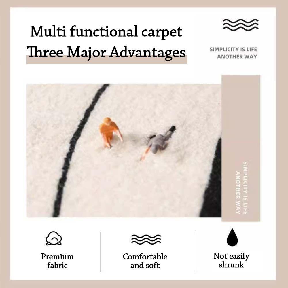 Santa Claus Design Bathroom Mat Water-absorbing Doormat Multi-functional Foot Mat  Door Entrance