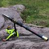 Spinning Fishing Rod Reel Combos 1.5m -3.0m Rod with Aluminum Spool Reel Outdoor Sports Fishing
