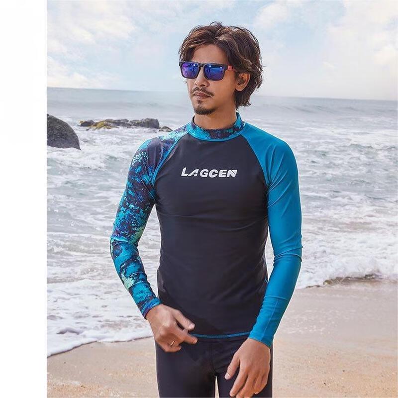 Alliance Messenger Men s Long Sleeve Swimsuit L