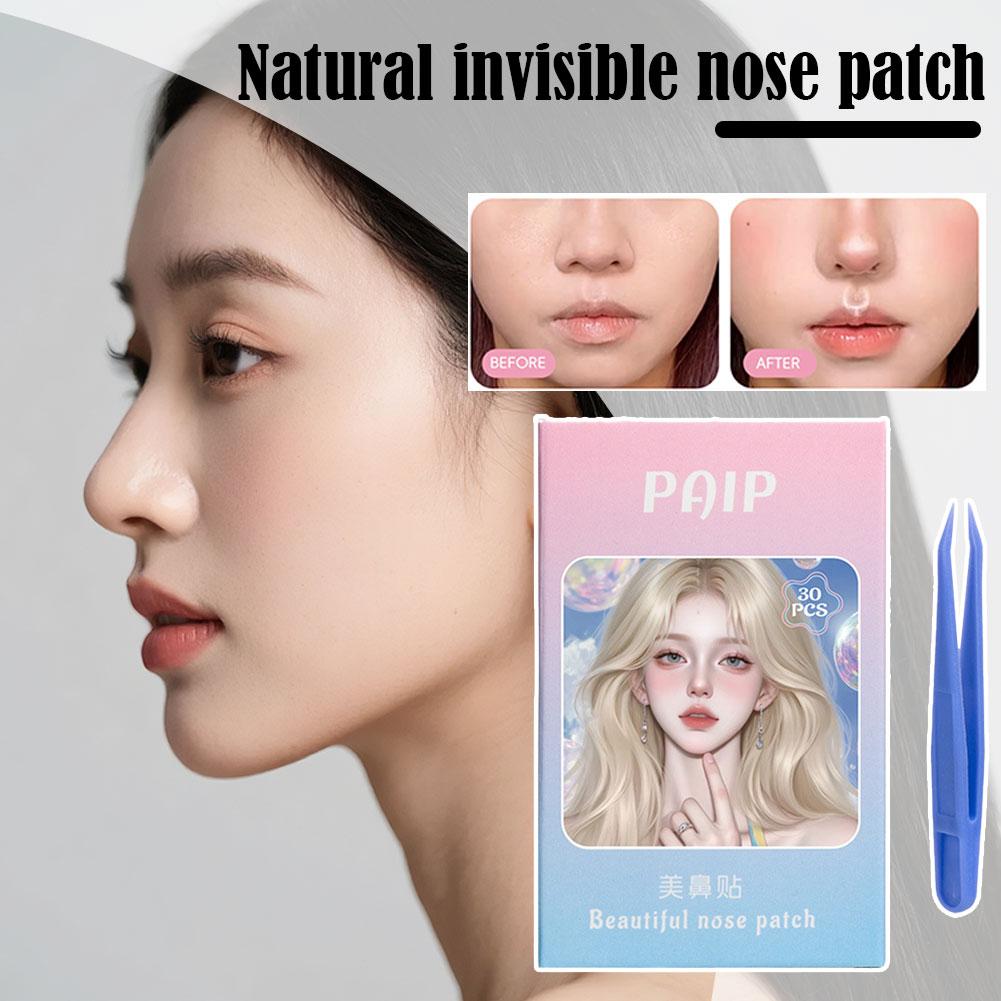 Transparent PE Breath Nasal Strips 2 Supports Stop Makeup Patches Better Nose Breathing Sleepin A4S2